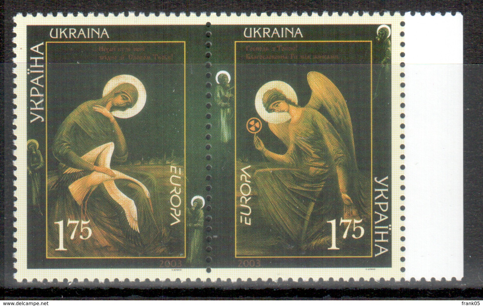 Ukraine 2003 Paar/pair EUROPA ** - 2003