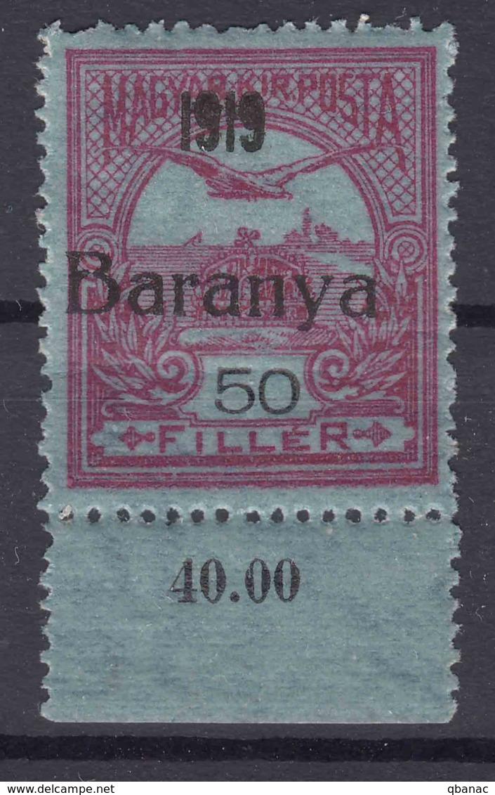 Hungary Baranya 1919 Mi#12 Mint Never Hinged - Baranya