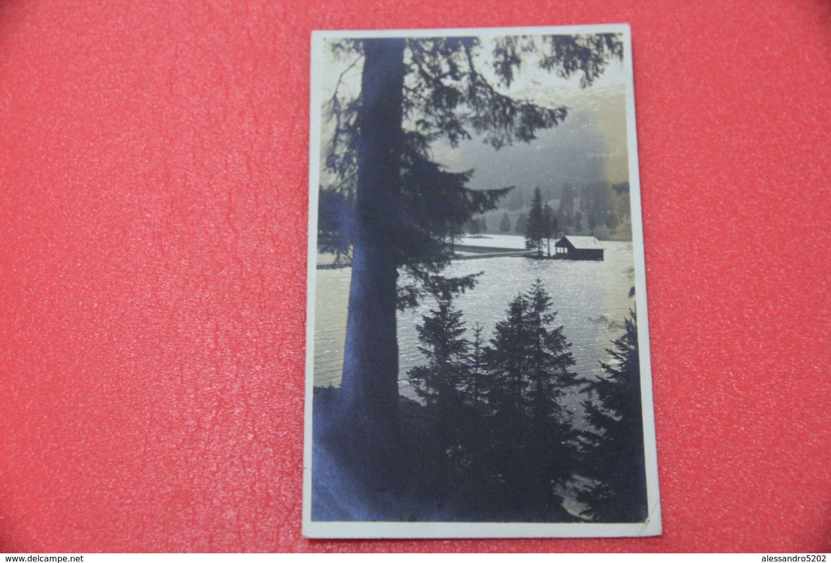 Grisons Engadin Timbro Valbella Lenzerheide Abendstimmung Am Lenzerheidsee 1927 - Lantsch/Lenz