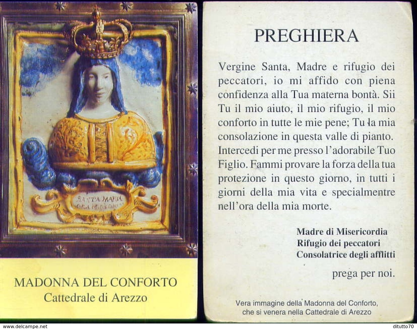 Santino - Madonna Del Conforto - Arezzo - Fe1 - Andachtsbilder
