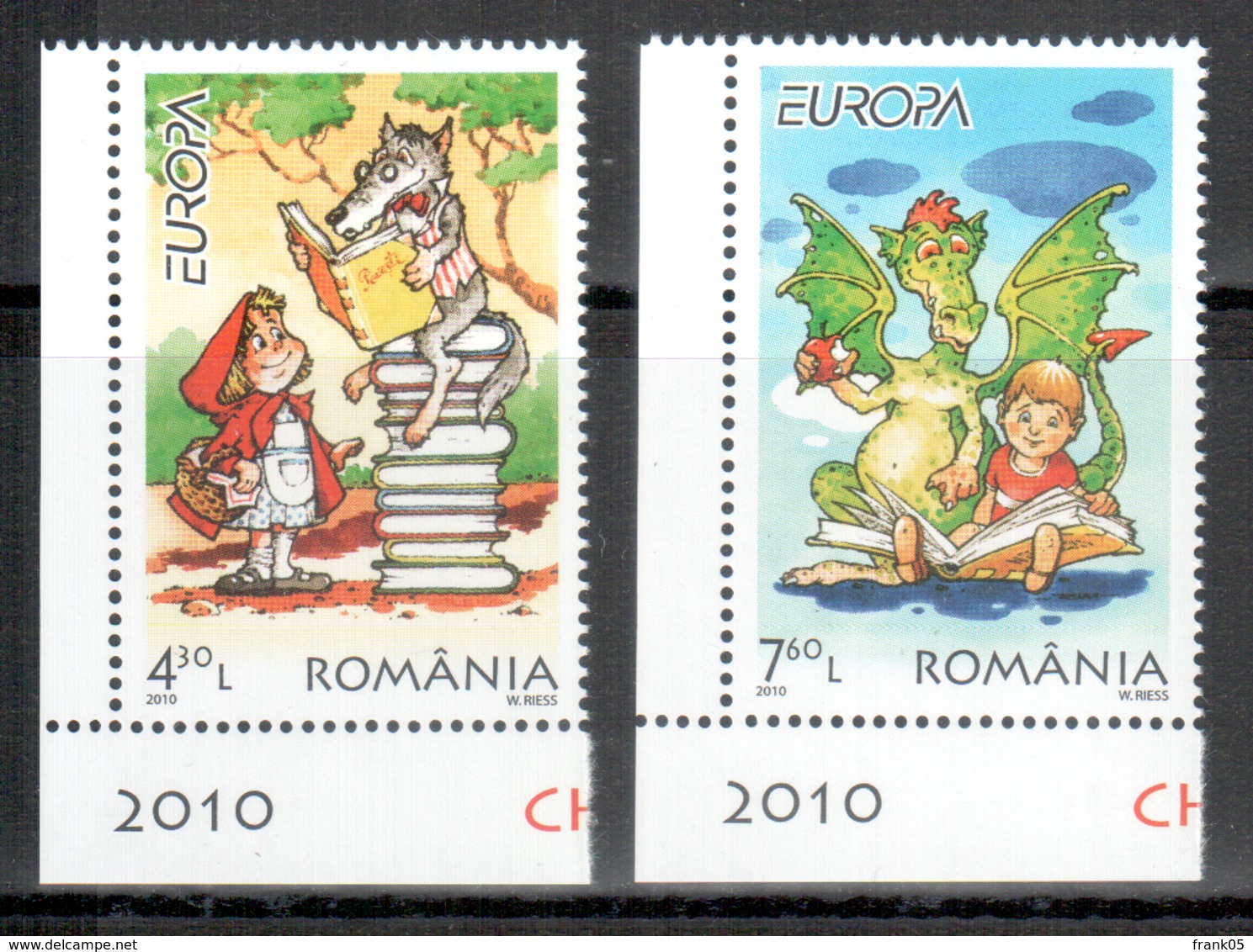 Rumänien / Romania / Roumanie 2010 Satz/set EUROPA ** - 2010