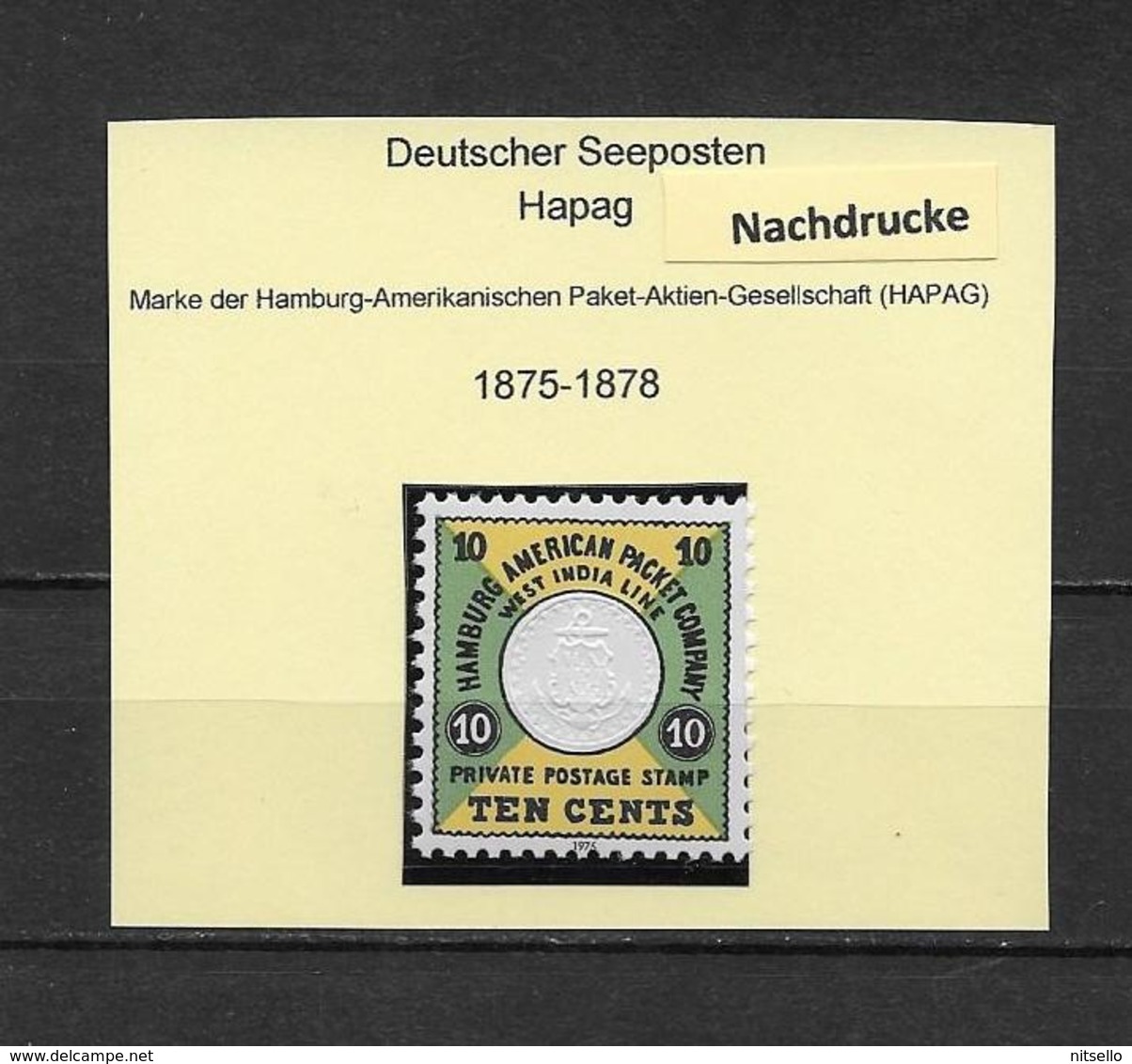 LOTE 1908  ///  (R) ALEMANIA FEDERAL CORREO PRIVADO - Private & Local Mails