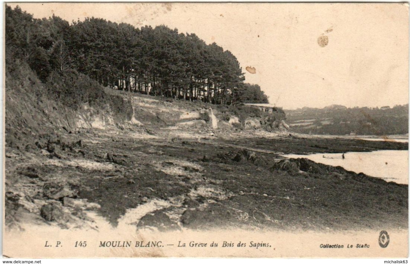 61ld 1329 CPA - MOULIN BLANC - LA GREVE DU BOIS DES SAPINS - Autres & Non Classés