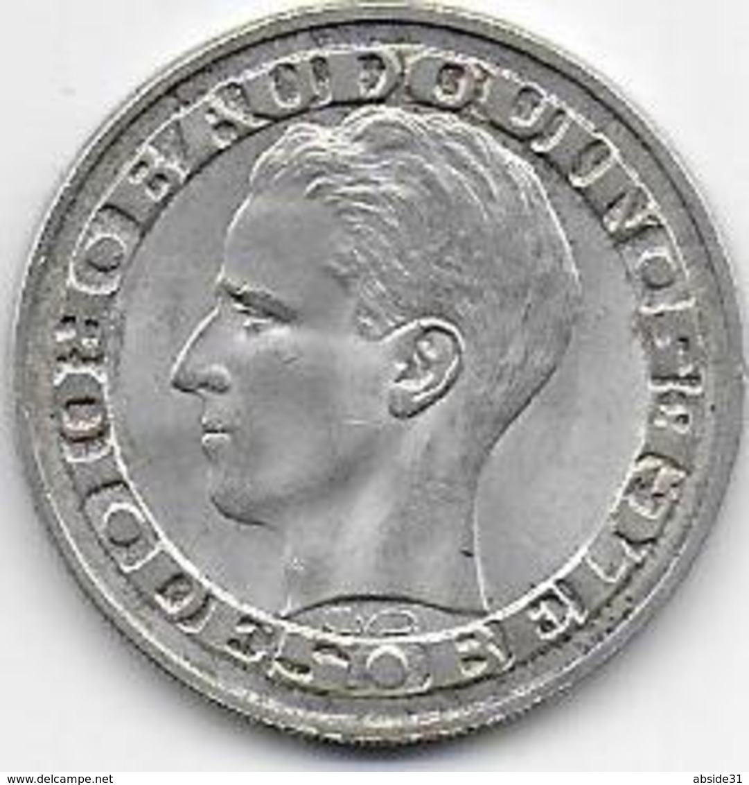 Belgique - 50 Fr  1958 - 50 Francs