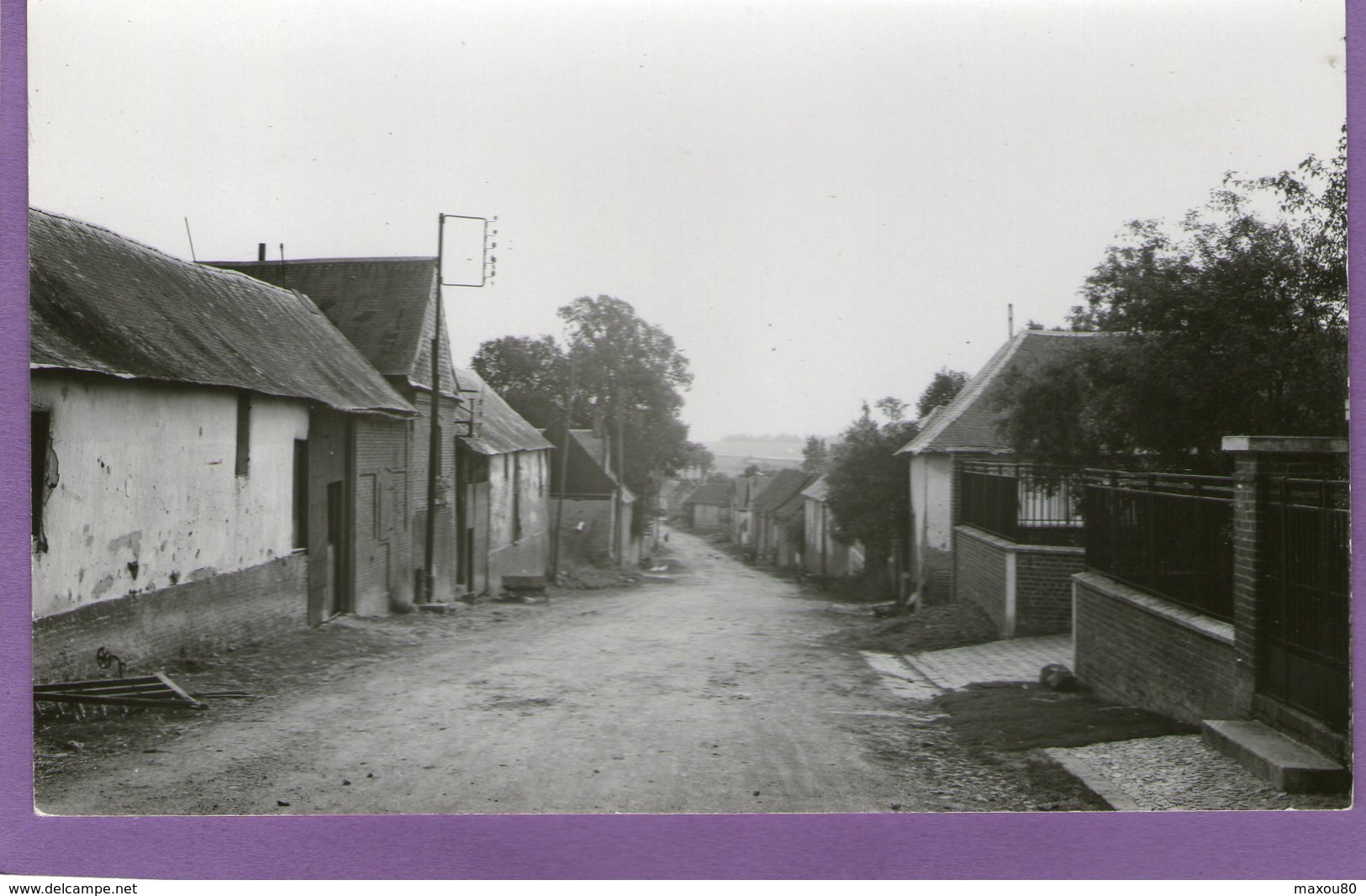 Carte-Photo - ARQUEVES - Rue Principale - - Other & Unclassified