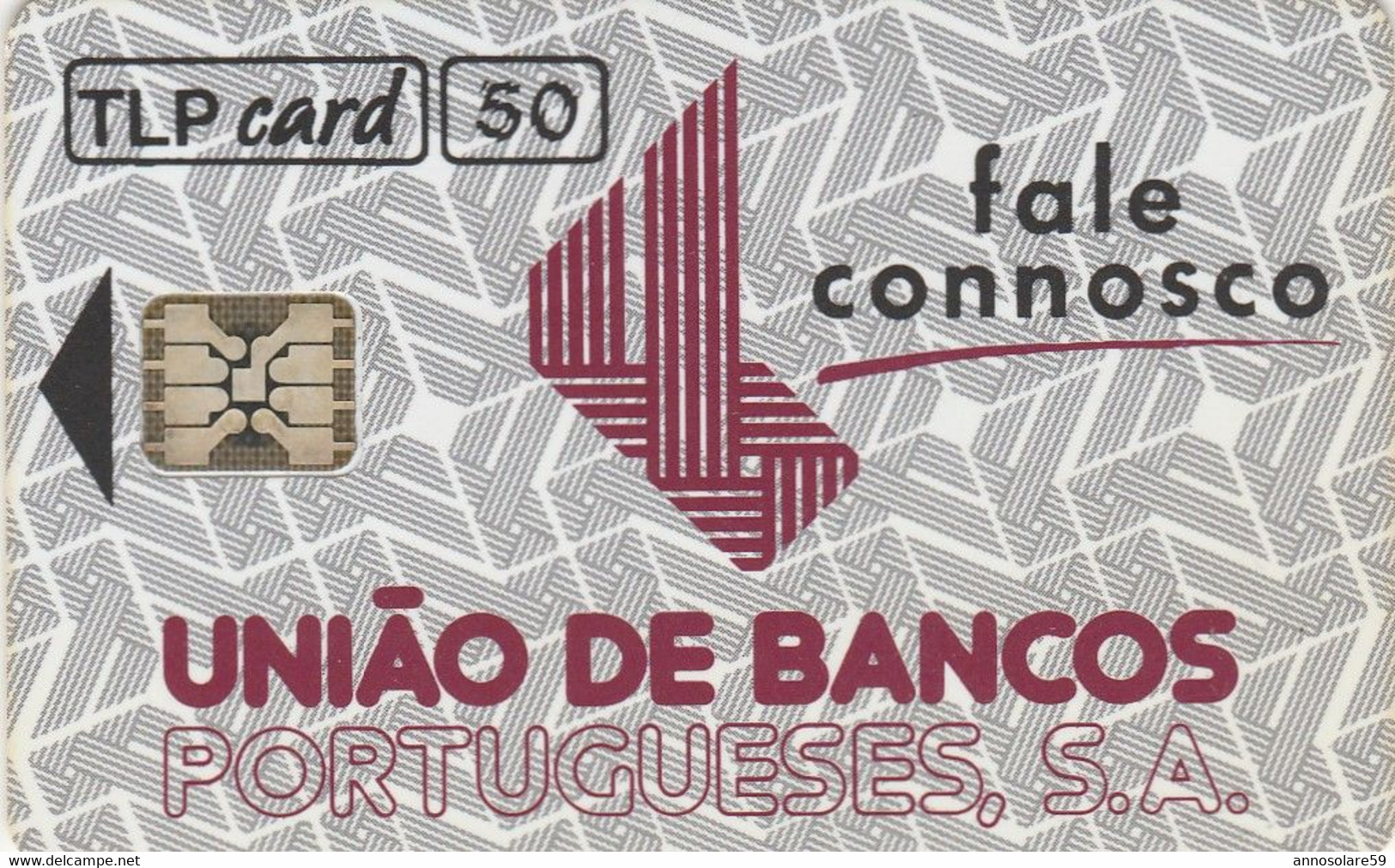 PORTUGAL, UNIAO DE BANCOS TLP Card 50 Phonecard Carte Telephonique - LEGGI - Portogallo