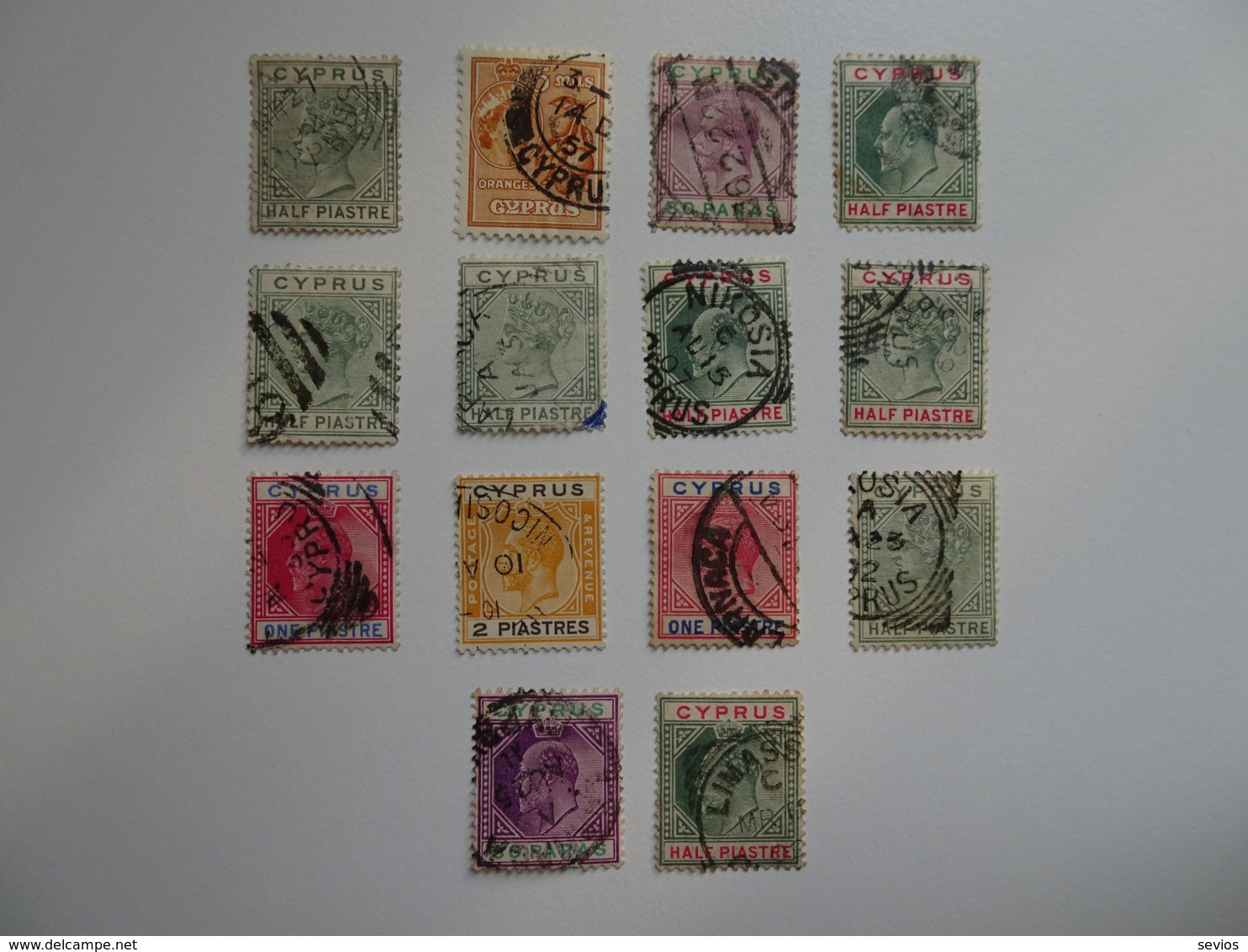 Sevios / Groot Brittannie/ **, *, (*) Or Used - Cyprus (...-1960)