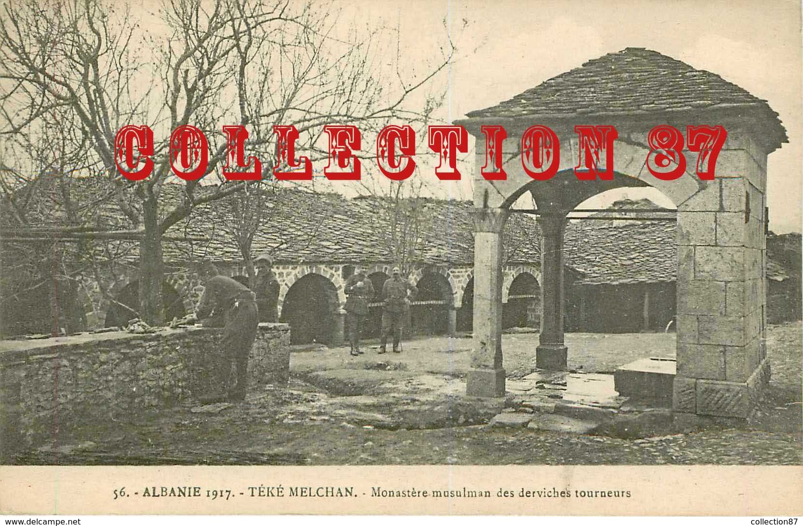 ALBANIE ☺♦♦ TEKE MELCHAN < MONASTERE MUSULMAN Des DERVICHES TOURNEURS - FONTAINE - ALBANIA - RELIGION - Albanie