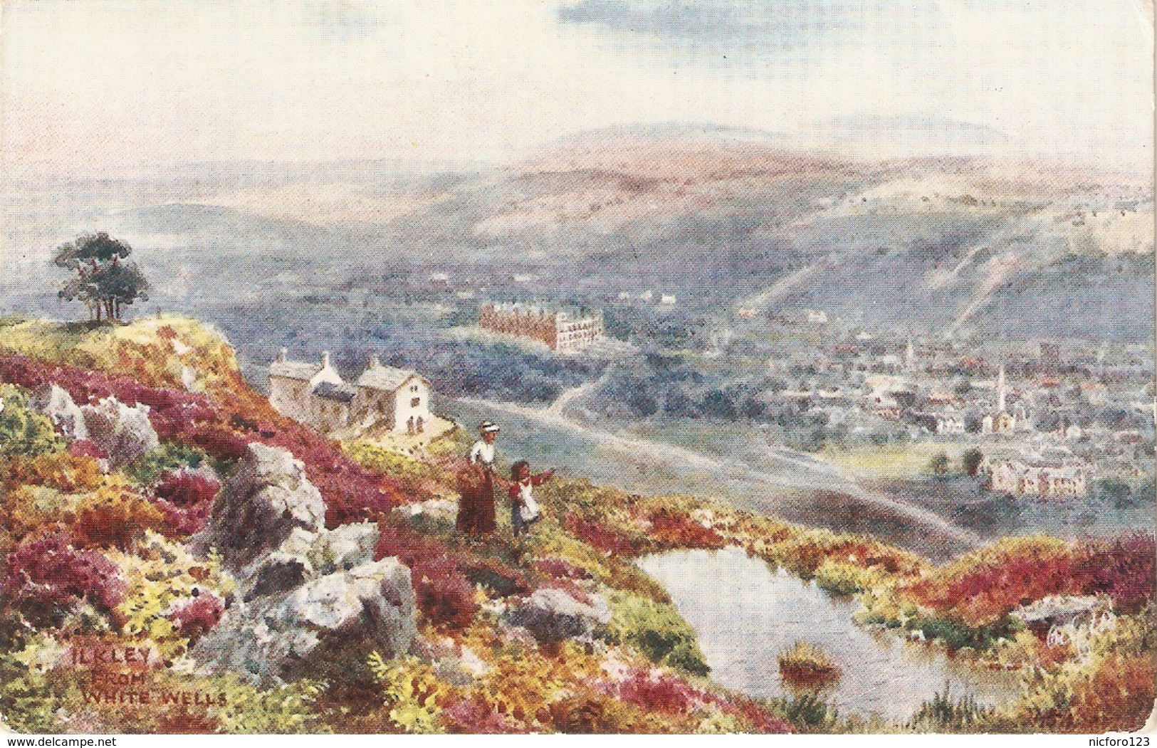 . H.B.Wimbush.Yorkshire. ILKLEY Tuck Oilette PC # 7793 - Tuck, Raphael