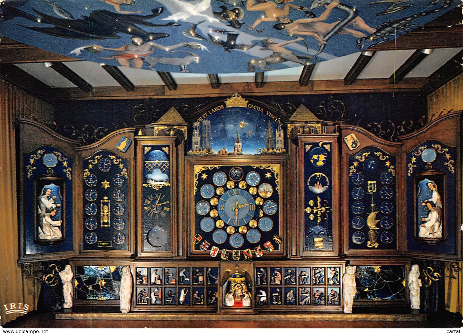 CPM - St. NIKLAAS-WAAS - Kasteel Walburg - "Astronomisch Kunstwerk" - De Heirmanklok - Sint-Niklaas