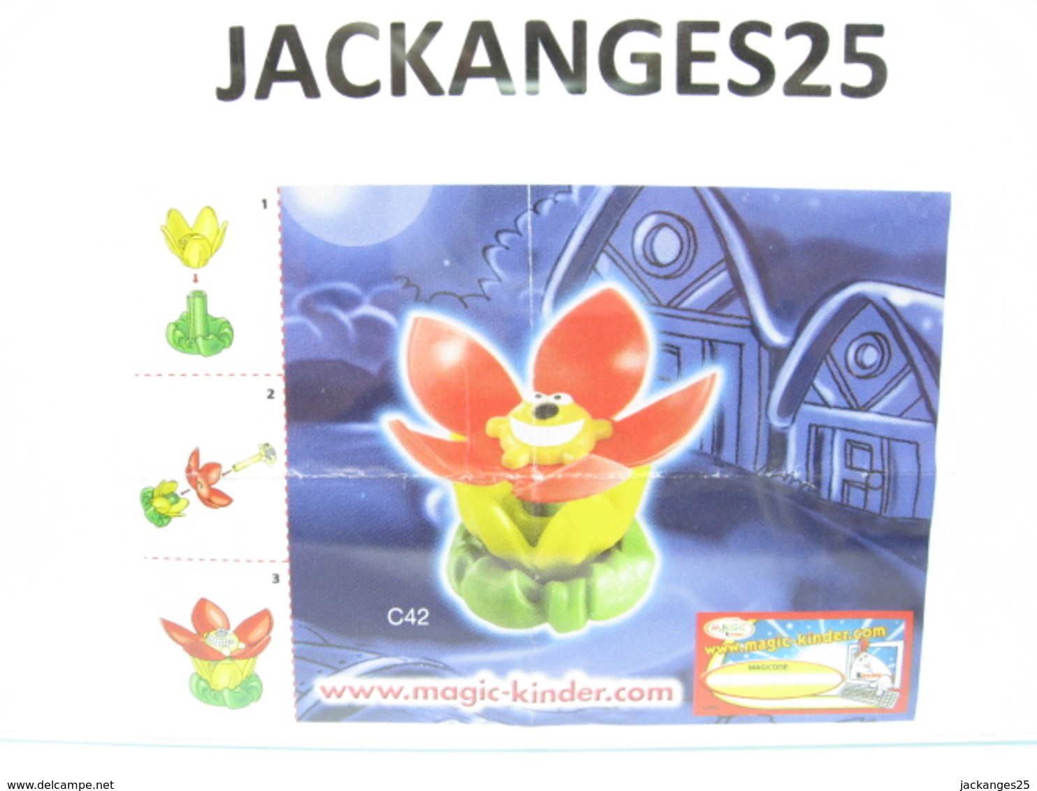 KINDER FUNNY CASTLE MPG C 42 2005 + BPZ EU  + MAGIC CODE - Montables