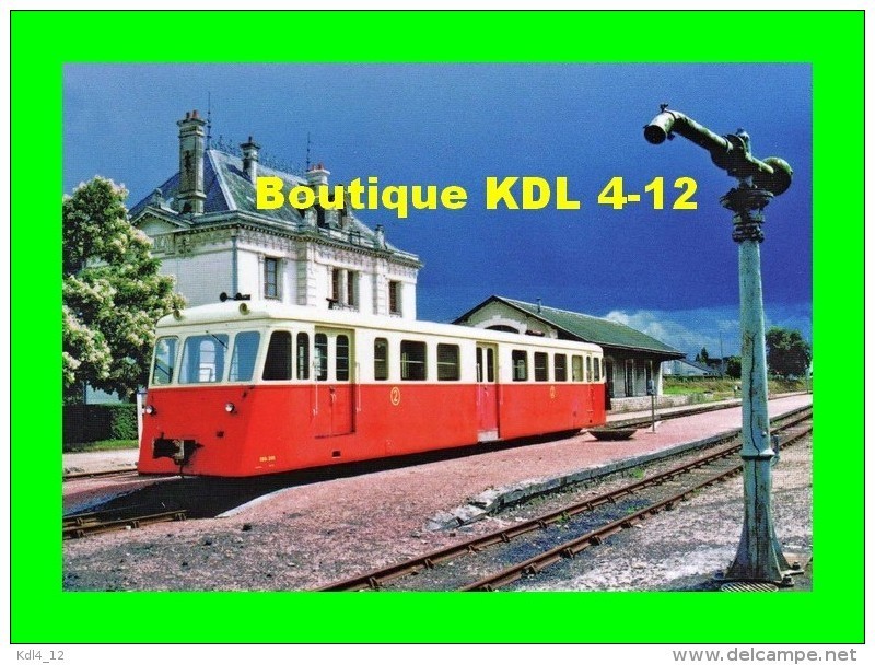 AL 454 - Autorail De Dion OC 2 X 205 En Gare - VALENCAY - Indre - BA - Other & Unclassified