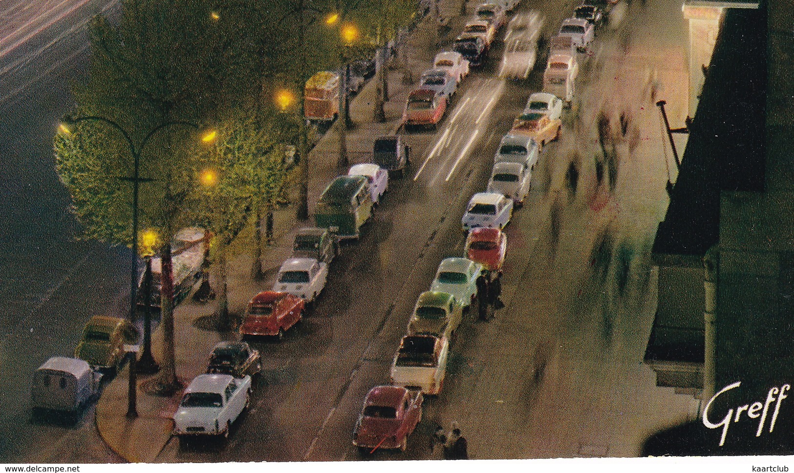 Paris: CITROËN 2CV, AZU, DS, PEUGEOT 404, SIMCA ARONDE, 1000, VW T1-BUS, RENAULT FRÉGATE - L'Arc De Triomphe - Toerisme