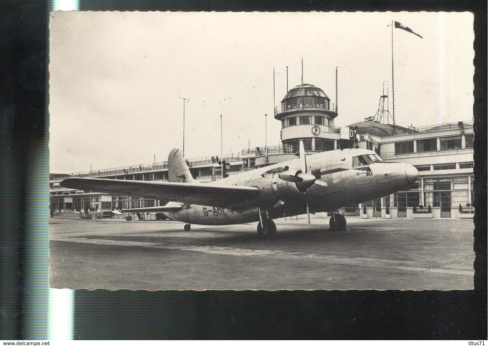 CPA Viking De La Compagnie BEA - Port Aérien Du Bourget Dugny - 1946-....: Era Moderna