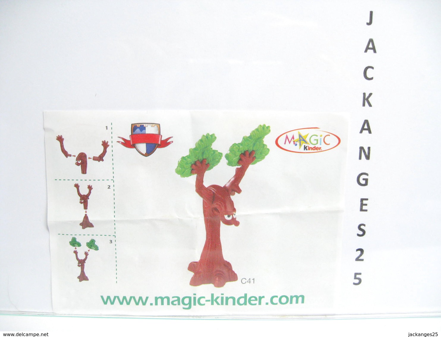 KINDER FUNNY CASTLE MPG C 42 2004 2005  + BPZ EU 2004 EST - Montables