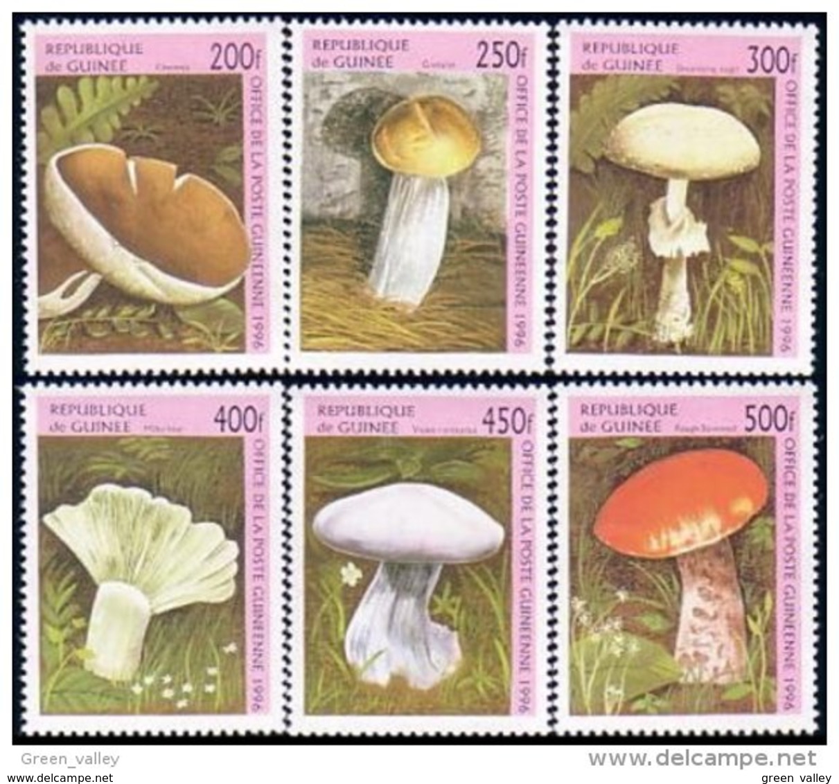 470 Guinee Champignons Mushrooms MNH Neufs ** (GUF-9a) - Guinée (1958-...)