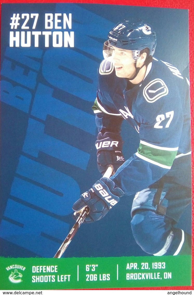 Vancouver Ben Hutton - 2000-Hoy