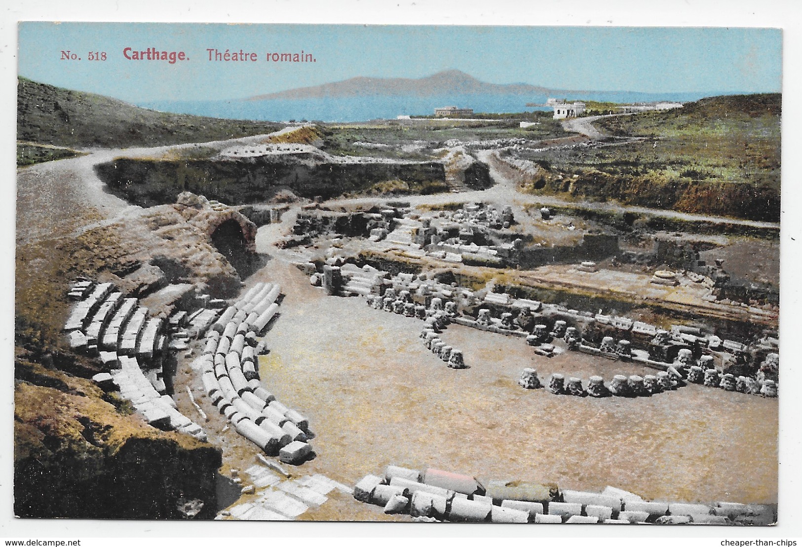 Carthage - Theatre Romain  - Lehnert & Landrock 518 - Tunisie