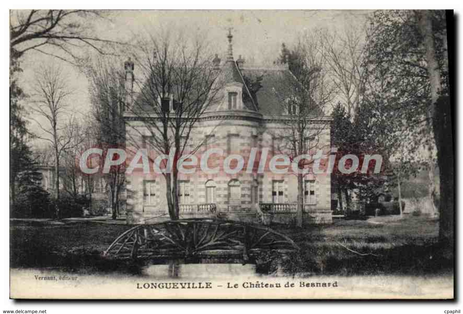 CPA Longueville Le Chateau De Beanard - Autres & Non Classés