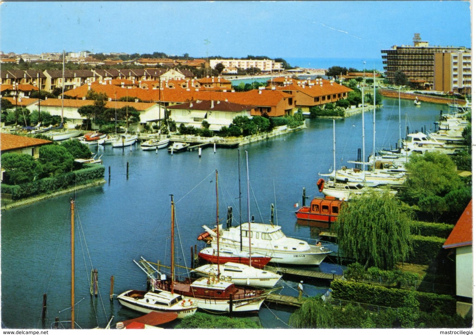 PORTO S. SANTA MARGHERITA  CAORLE  VENEZIA  Scorcio Panoramico  Yacht - Venezia