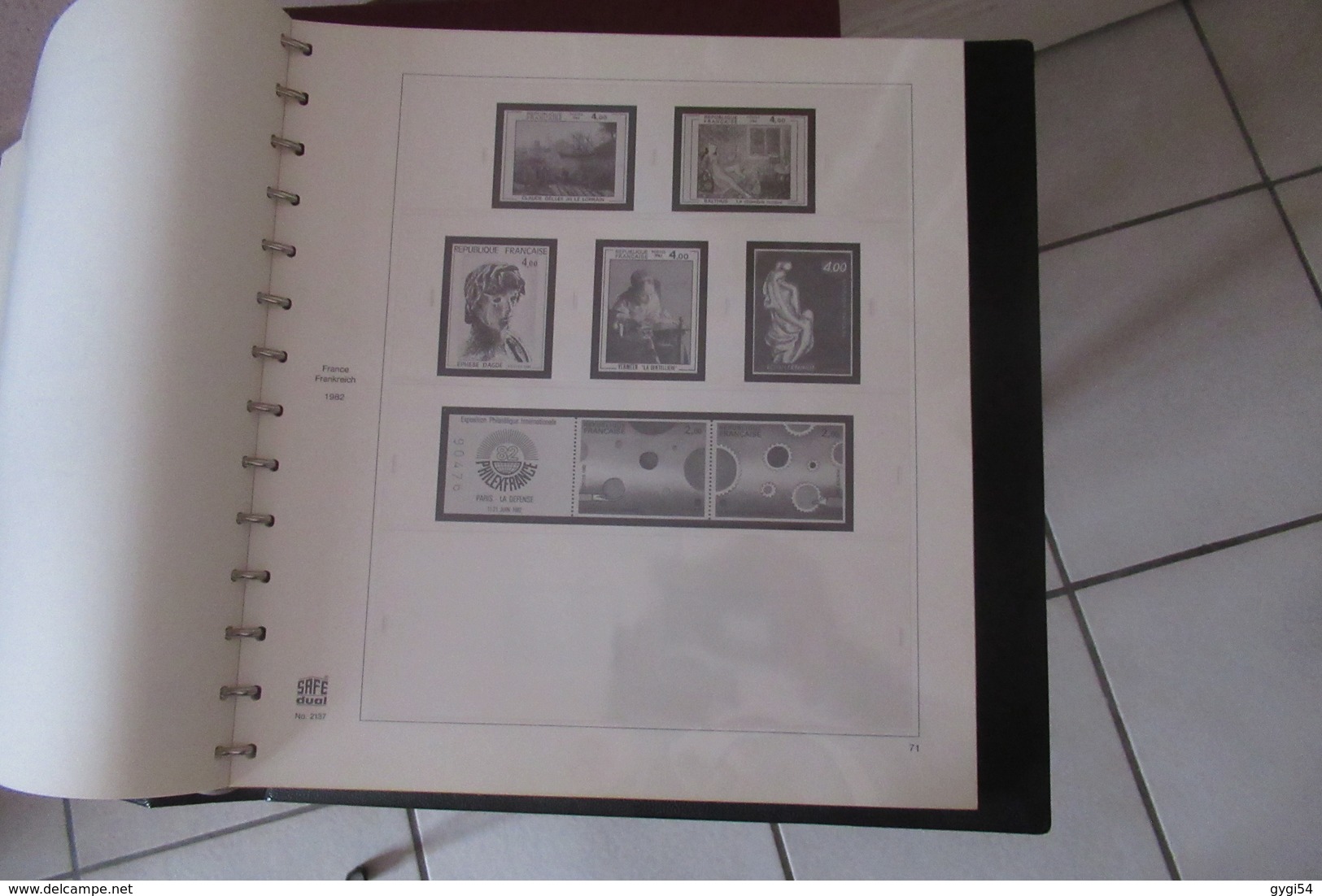 Album Safe Luxe 1980 à 1988 pochettes Plastiques matériel impeccable 56 scans