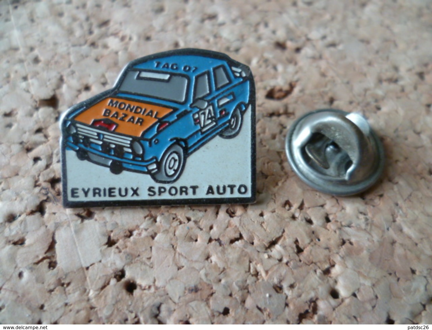 PIN'S   EYRIEUX SPORT AUTO  ARDECHE - Autres & Non Classés