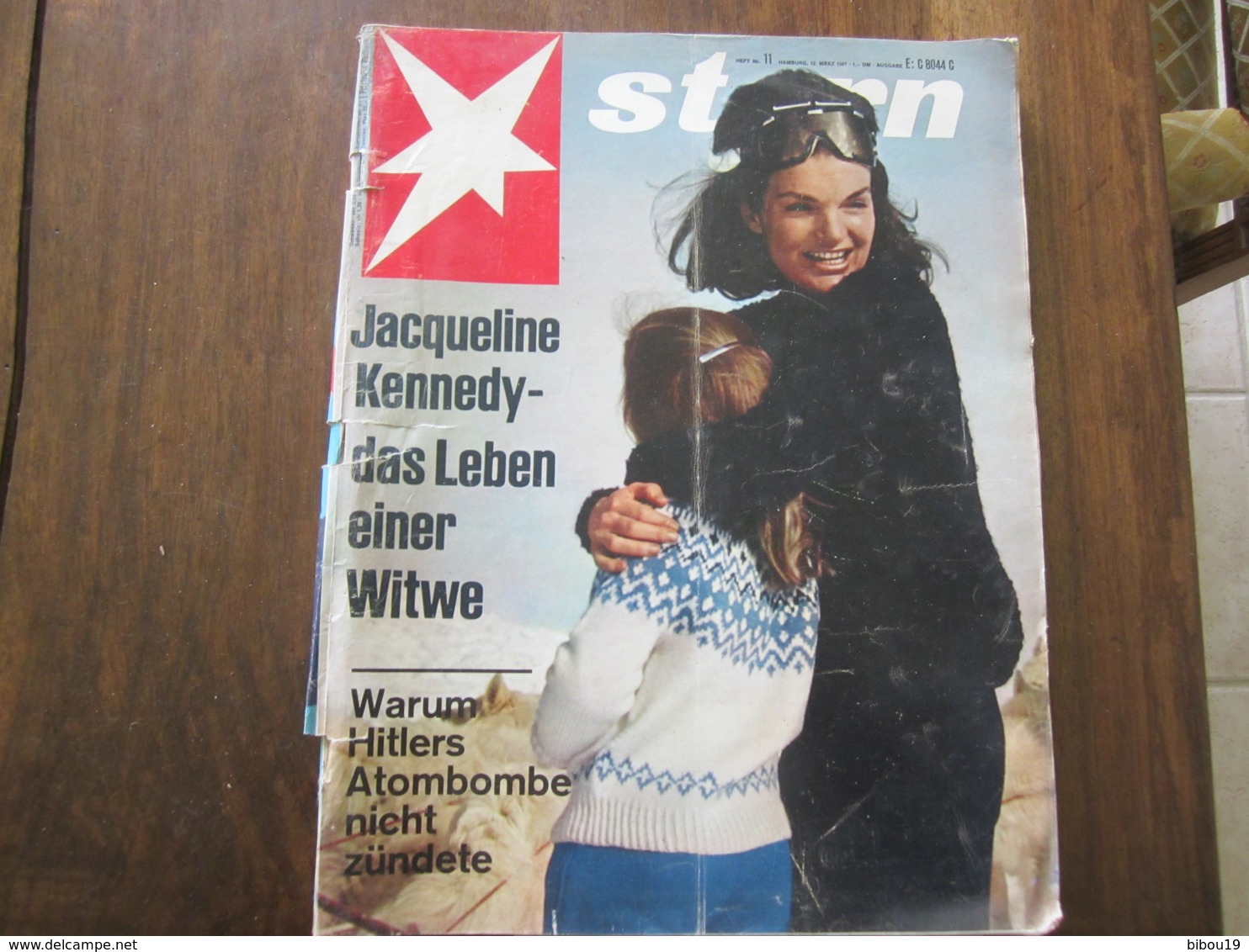 MAGAZINE STERN MARZ  1967  N 11    JACQUELINE KENNEDY DAS LEBEN EINER WITWE HITLER ATOMBOMBE - Reise & Fun