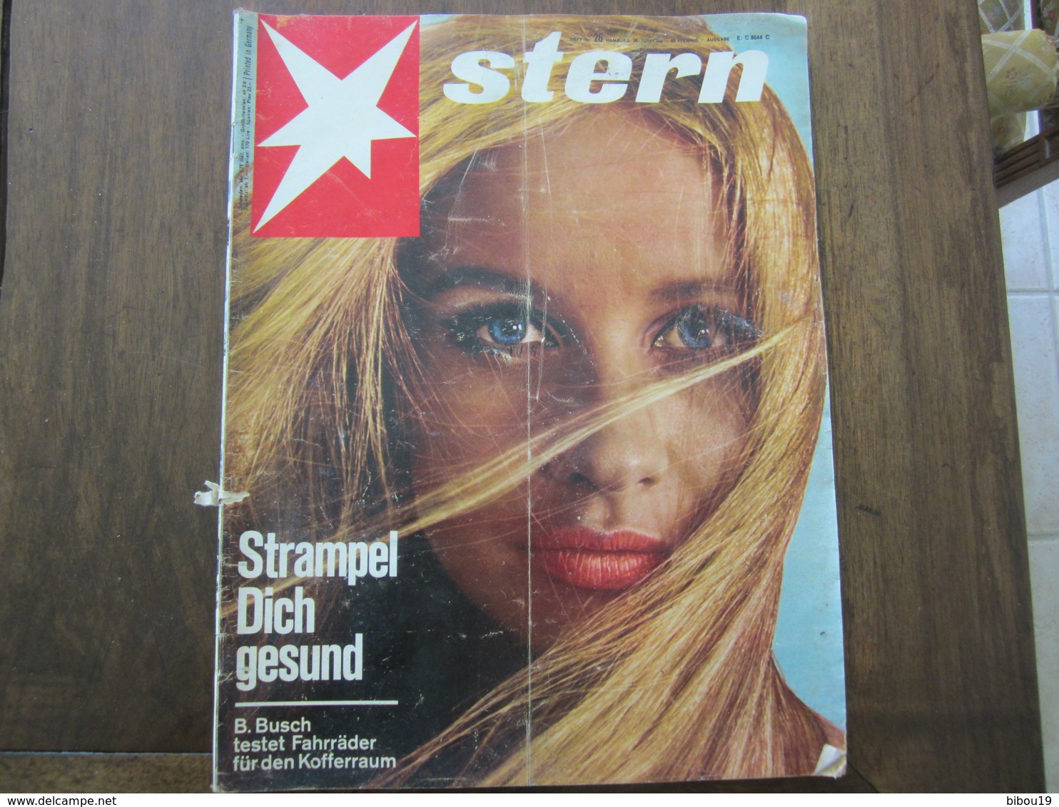 MAGAZINE STERN JUNI 1966  N 26 STRAMPEL DICH GESUND B BUSH TESTET FAHRRADER FUR DEN KOFFERRAUN - Viaggi & Divertimenti