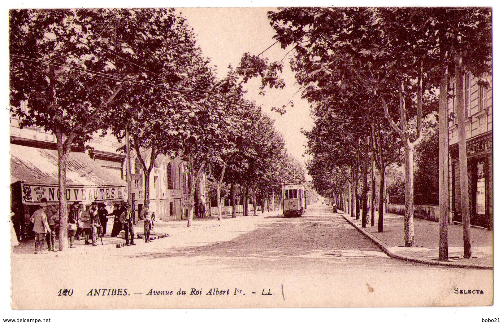 4622 - Antibes  ( 06 ) - Avenue Du Roi Albert Premier - L.L. - N°120 - - Autres & Non Classés