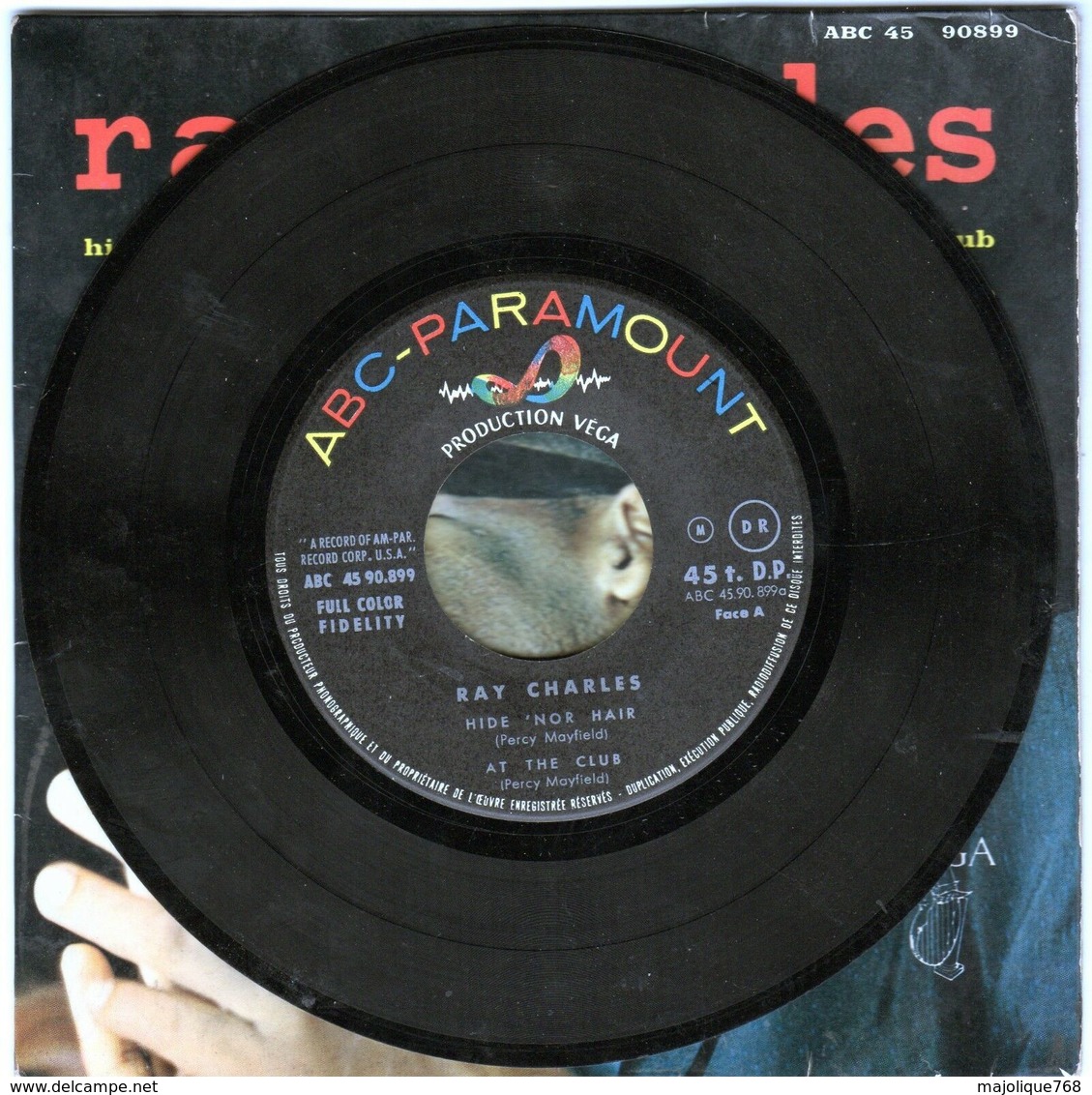 Ray Charles - Drown In My Own Tears - Atlantic 212050 - 1962 - Soul - R&B