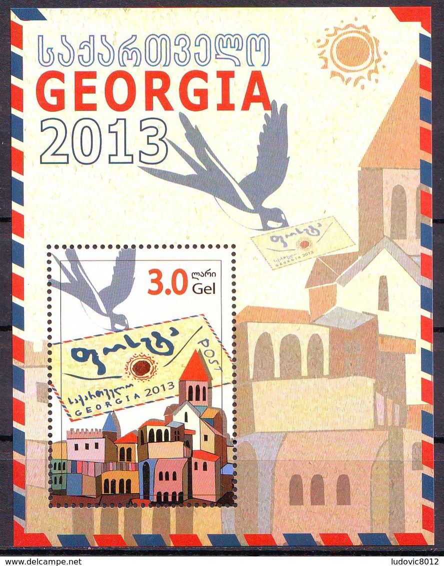 Georgie Georgia 2013 Post Block MNH** - Géorgie