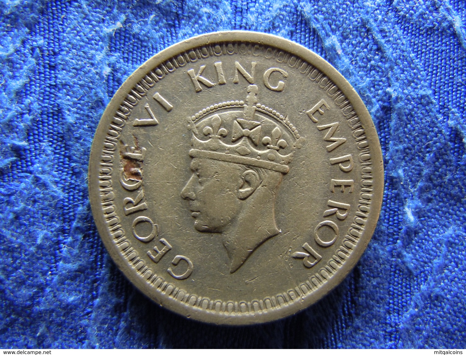 INDIA BRITISH 1 RUPEE 1944 L, KM557.1 - Indien