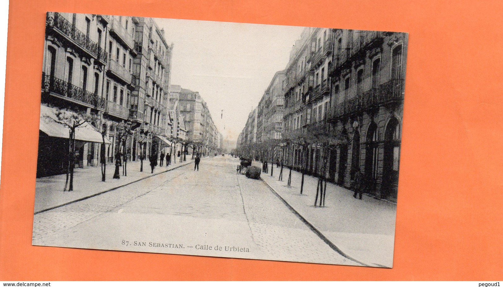 CARTE POSTALE ANCIENNE.  SAN SEBASTIAN. Achat Immédiat - Cantabrië (Santander)