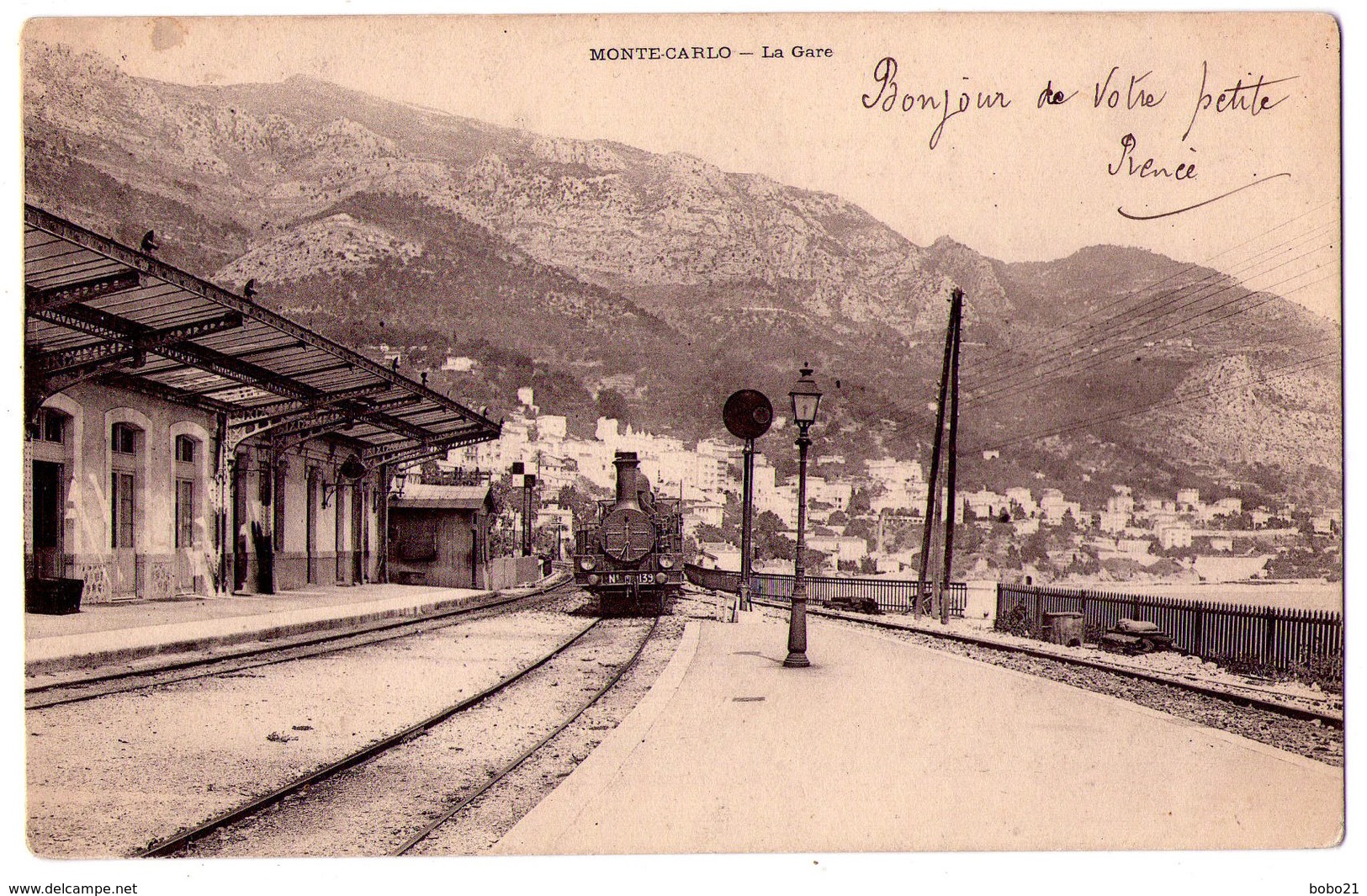 4625 - Monaco - Monte-Carlo - La Gare - - Monte-Carlo