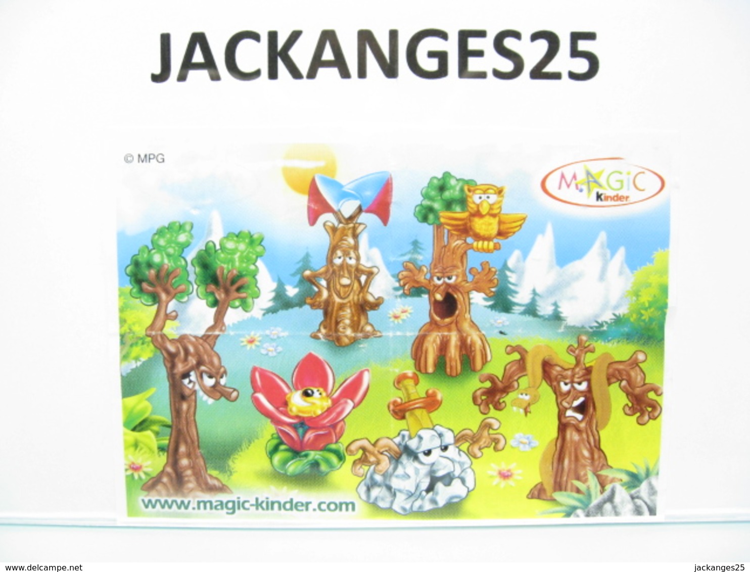 KINDER FUNNY CASTLE MPG C 38 2004 + BPZ EU B + MAGIC CODE - Montabili