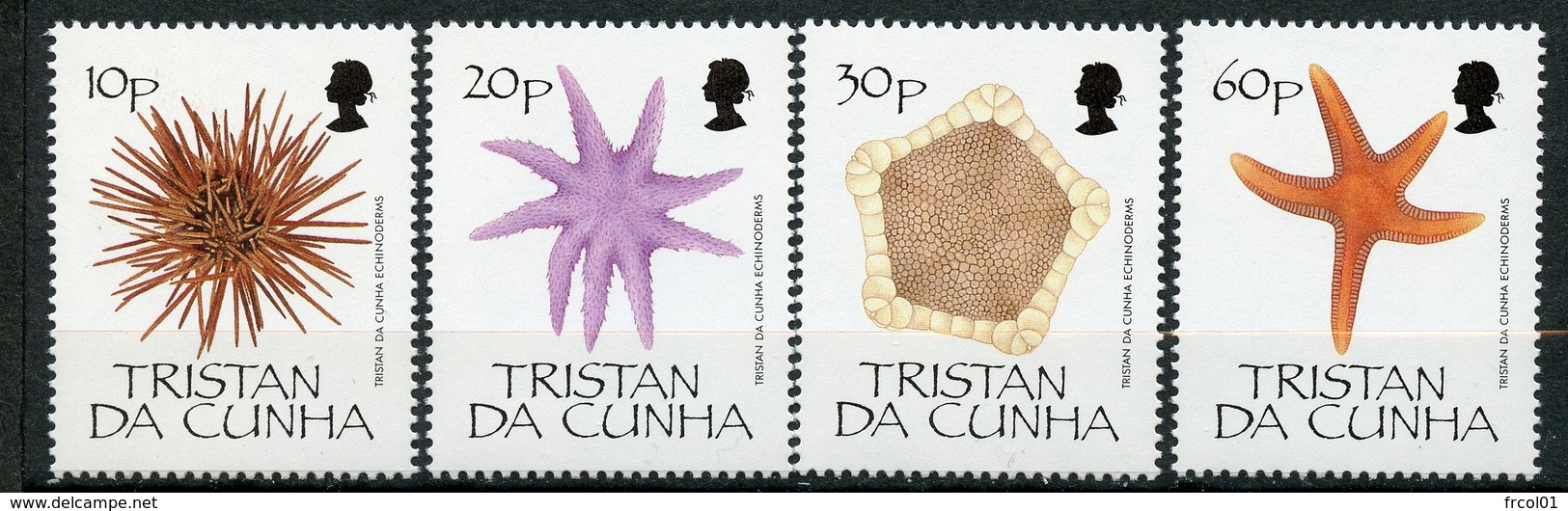 Tristan Da Cunha, Yvert 469/472, Scott 476/479, MNH - Tristan Da Cunha