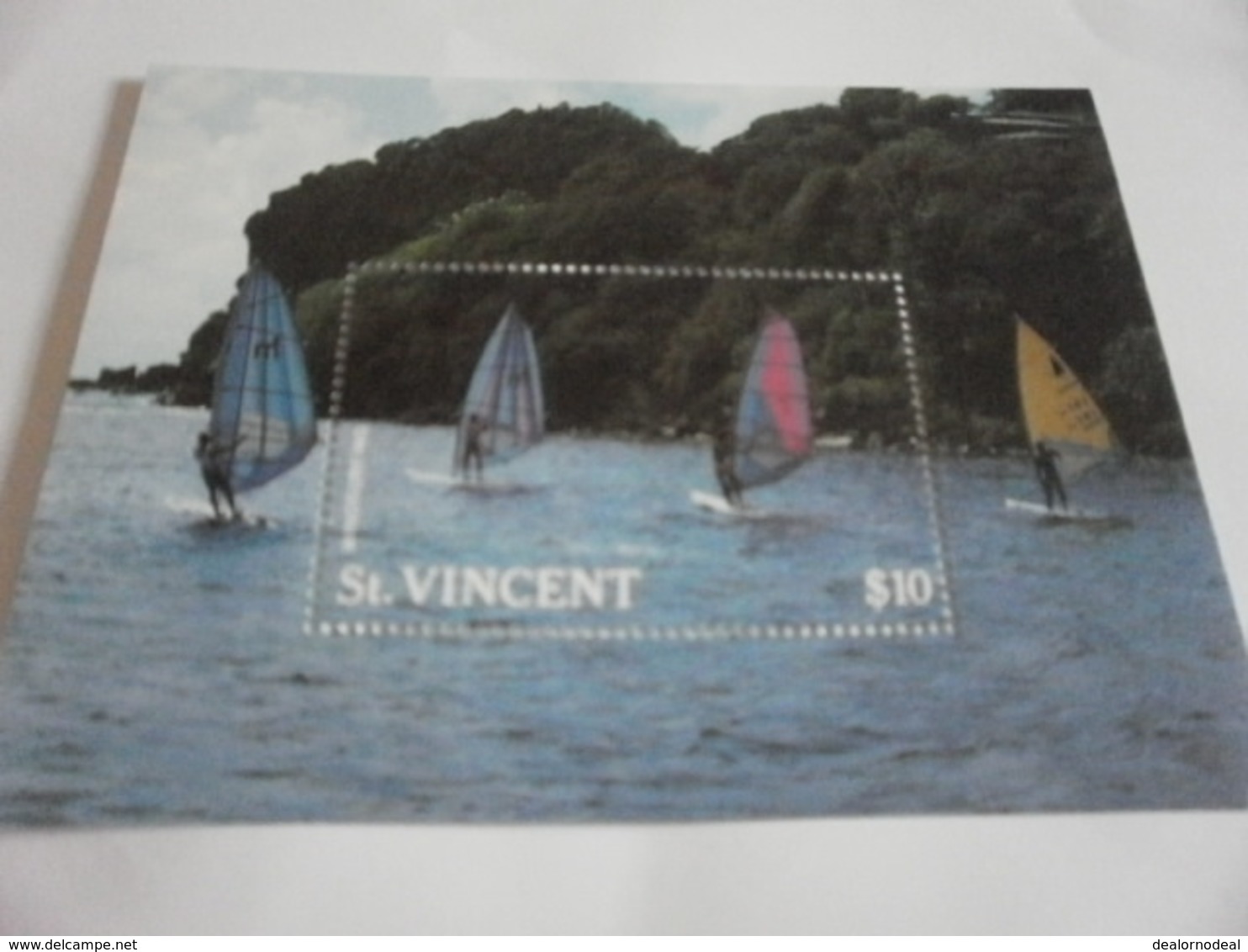 Miniature Sheet Perf Wind Surfing St Vincent - St.Vincent (1979-...)