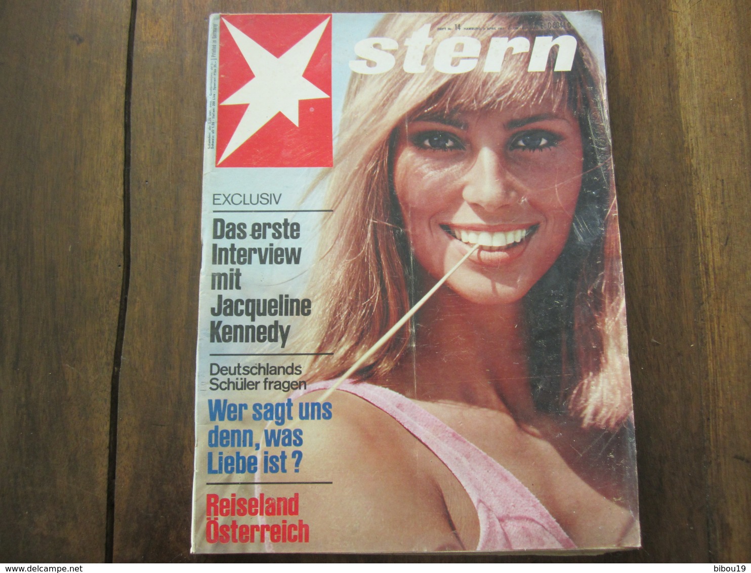 MAGAZINE STERN APRIL 1967  N 14 DAS ERSTE INTERVIEW MIT JACQUELINE KENNEDY REISELAND OSTERREICH - Voyage & Divertissement