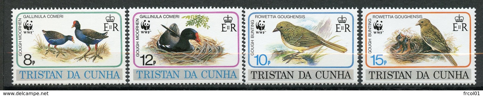 Tristan Da Cunha, Yvert 491/494, Scott 500/503, MNH - Tristan Da Cunha