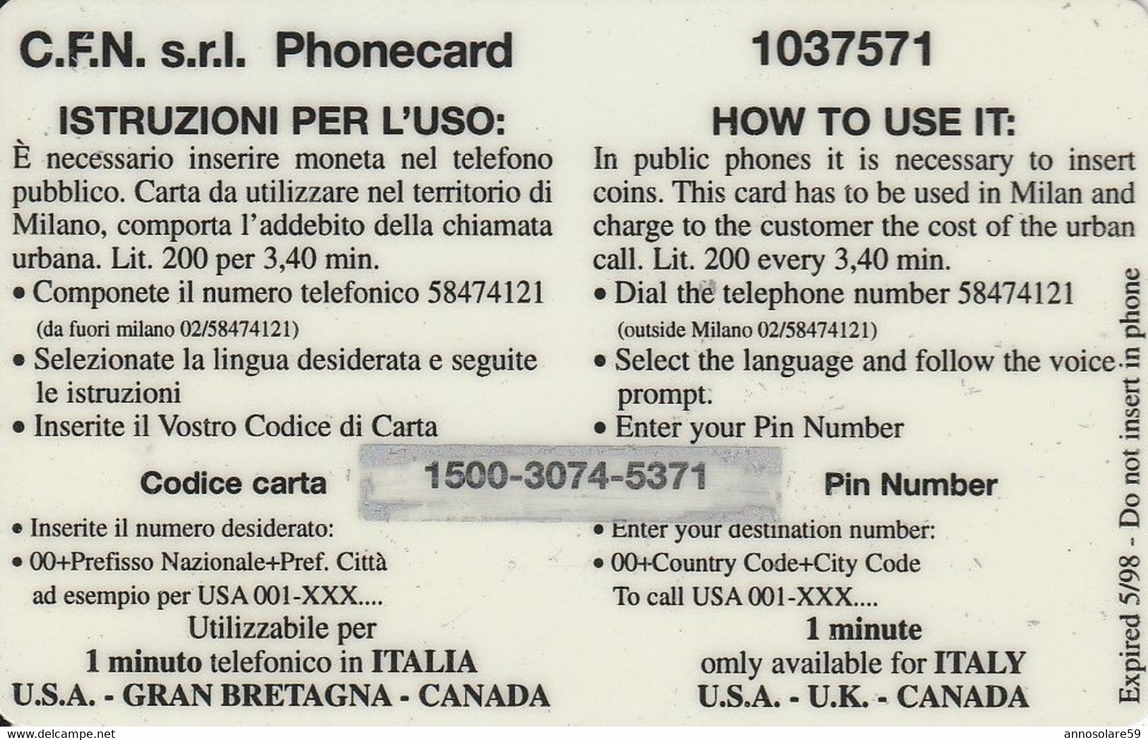 CARTA TELEFONICA INTERNAZIONALE PHONECARD - MONDIALI DI CALCIO 1998 IN FRANCIA "FRANCIA / BILGARIA - LEGGI - Sport
