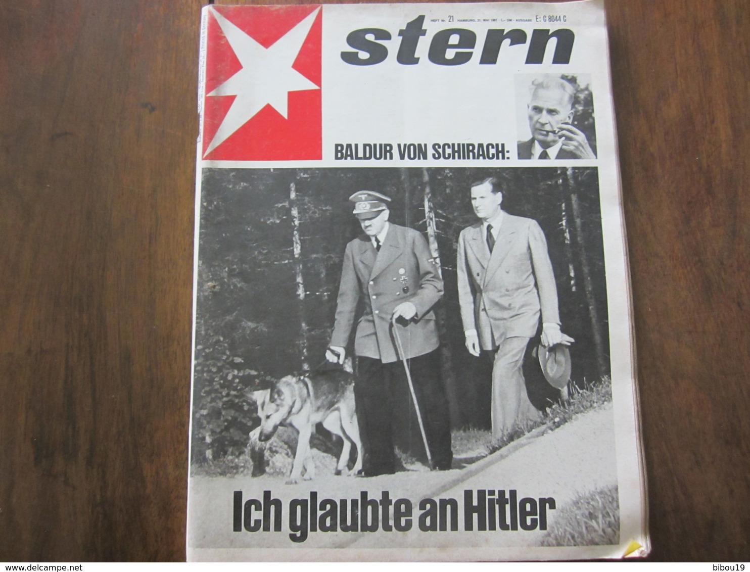 MAGAZINE STERN MAI  1967   N 21 BALDUR VON SCHIRACH ICH GLAUBTE AN HITLER - Voyage & Divertissement