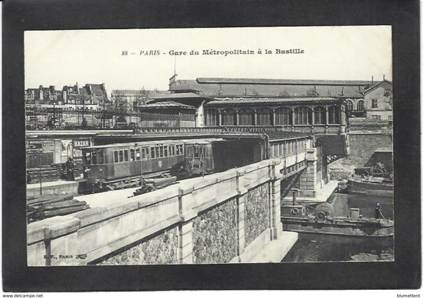 CPA Paris 75 Métro Métropolitain Non Circulé - Metro, Stations