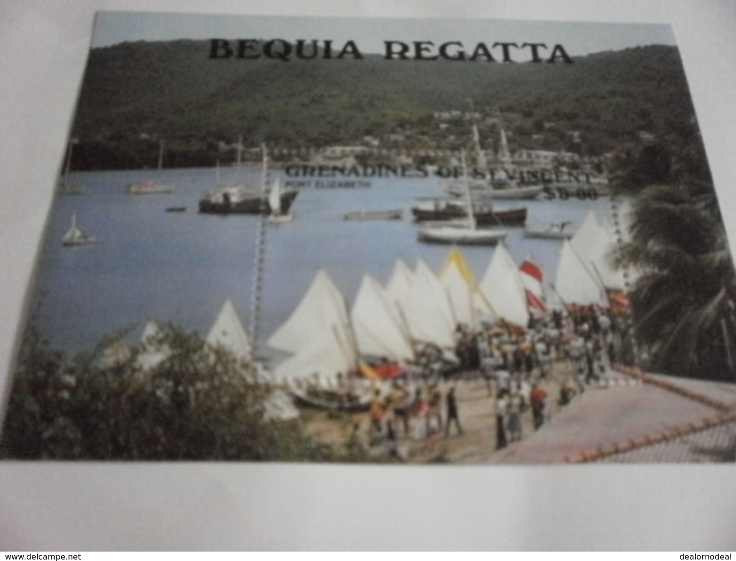 Miniature Sheet Perf Port Elizabeth Regatta - St.Vincent & Grenadines