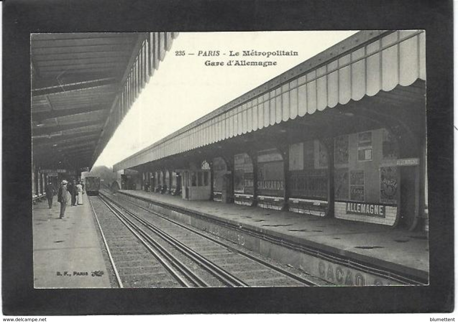 CPA Paris 75 Métro Métropolitain Non Circulé - Metro, Stations