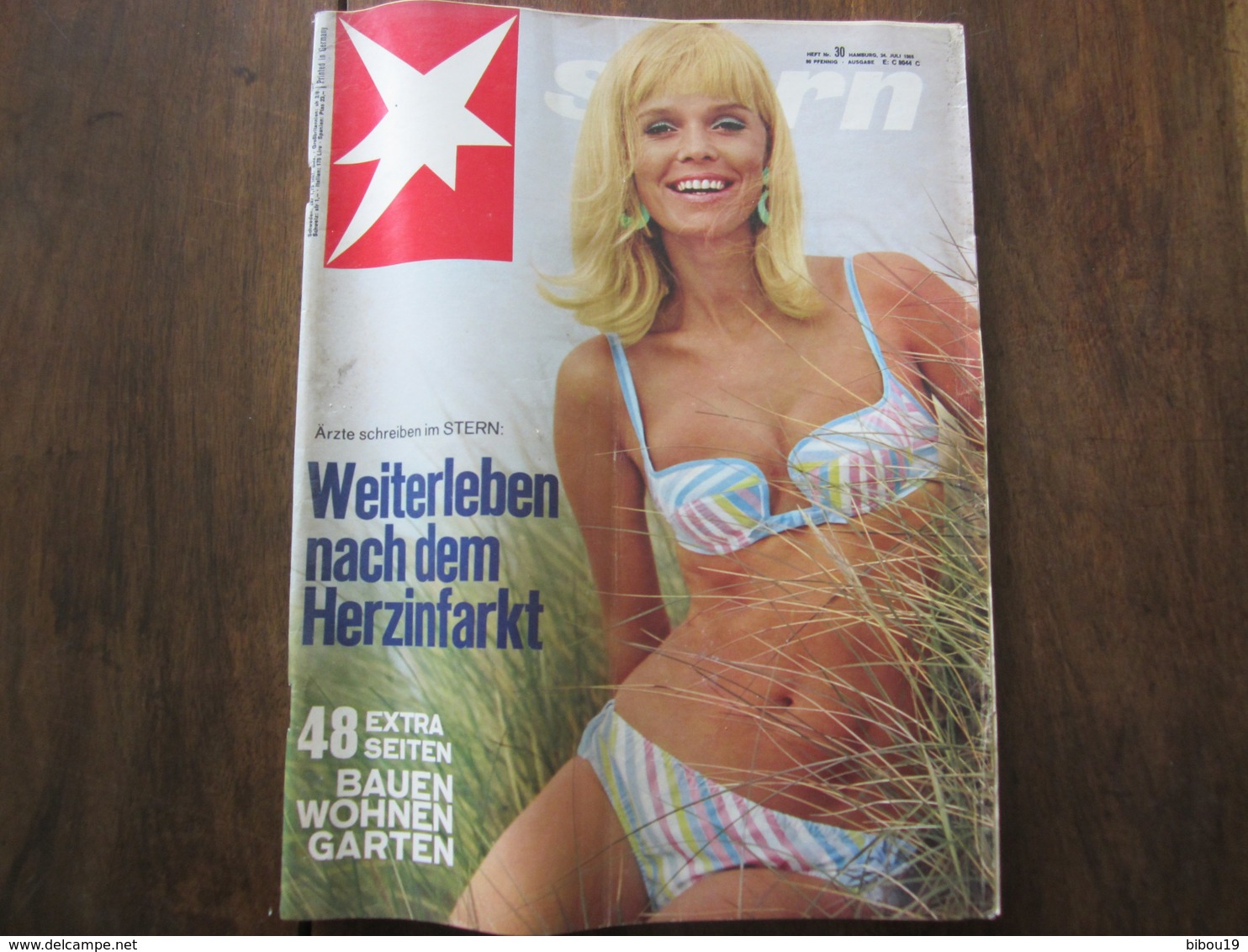 MAGAZINE STERN JULI  1966   N 30  WEITERLEBEN NACH DEM HERZINFARKT - Viajes  & Diversiones