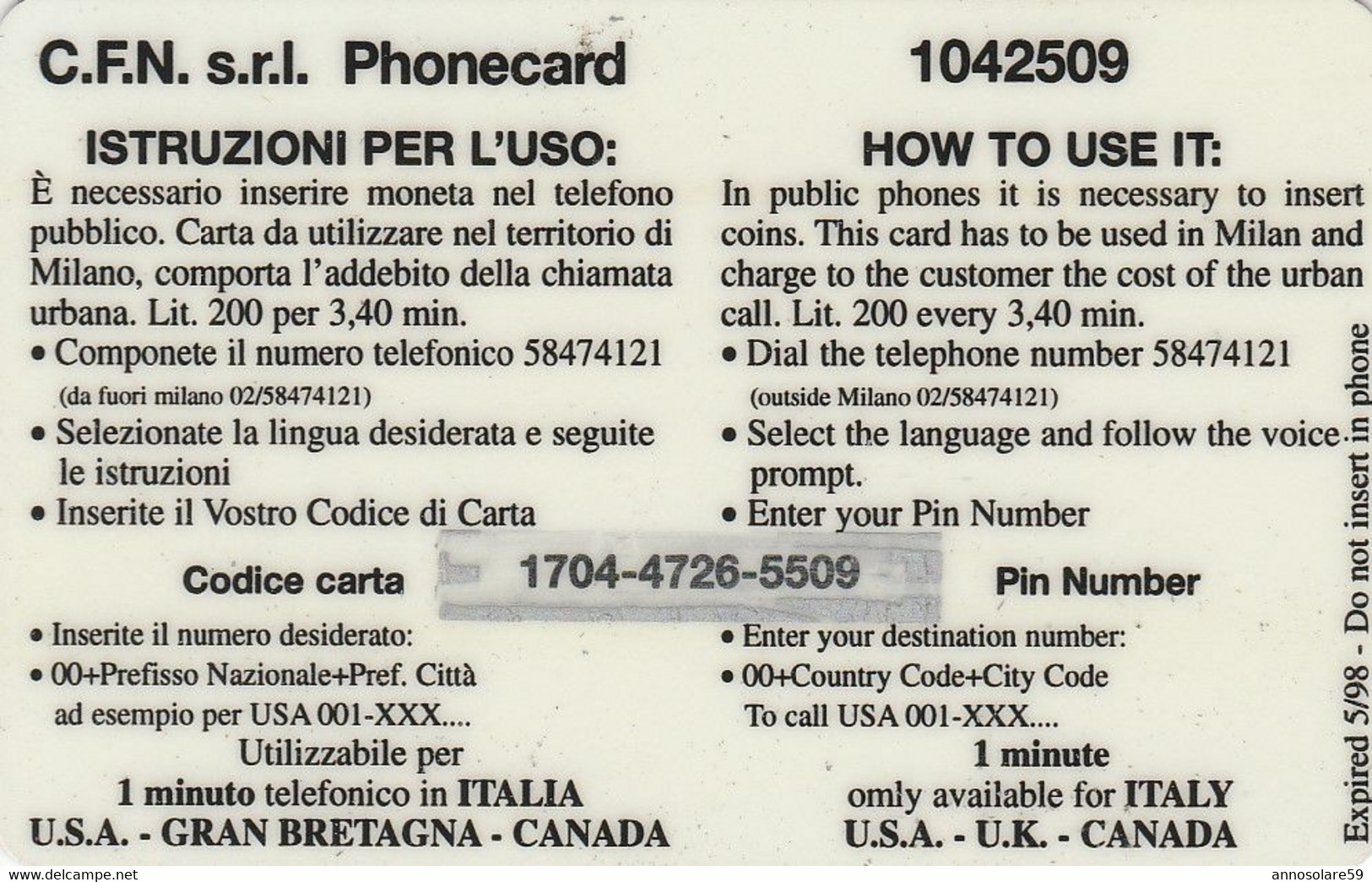 CARTA TELEFONICA INTERNAZIONALE PHONECARD - MONDIALI DI CALCIO 1998 IN FRANCIA "FRANCIA / GIAPPONE - LEGGI - Sport