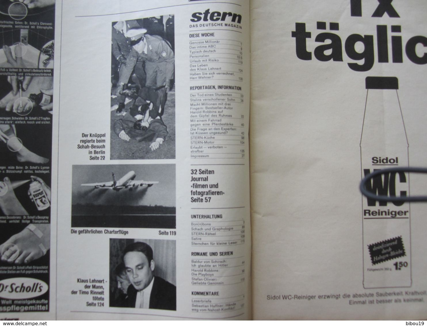 MAGAZINE STERN JUNI  1967   N 25 DAS LEBEN DER TATERS - Voyage & Divertissement