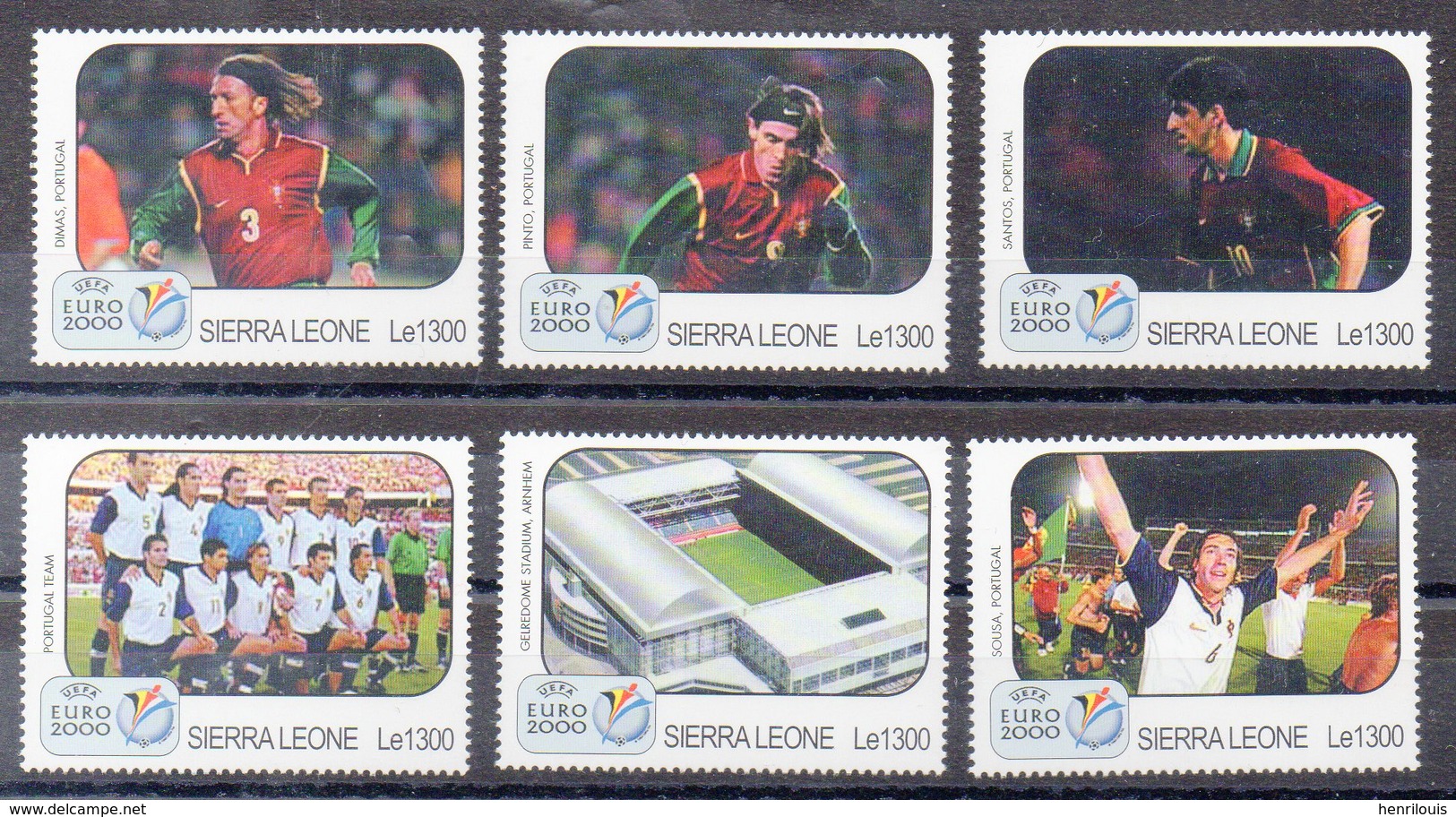 SIERRA LEONE   Timbres Neufs ** De 2000  ( Ref 6425 ) Sport - Football - Sierra Leone (1961-...)