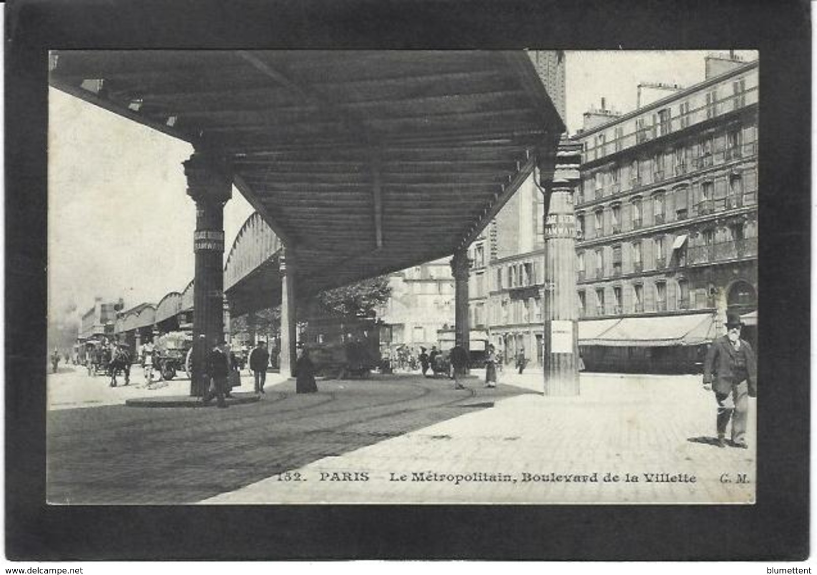 CPA Paris 75 Métro Métropolitain Circulé - Metro, Stations