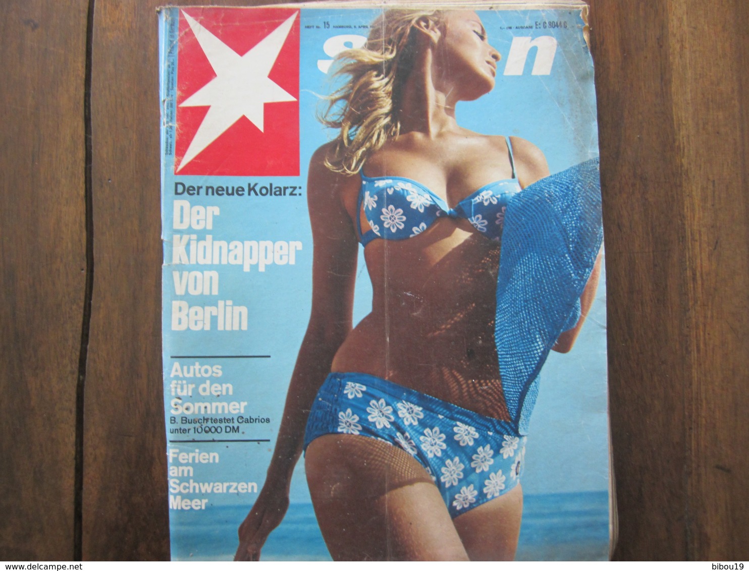 MAGAZINE STERN APRIL 1967   N 15 DER NEUE KOLARZ DER KIDNAPPER VON BERLIN - Voyage & Divertissement